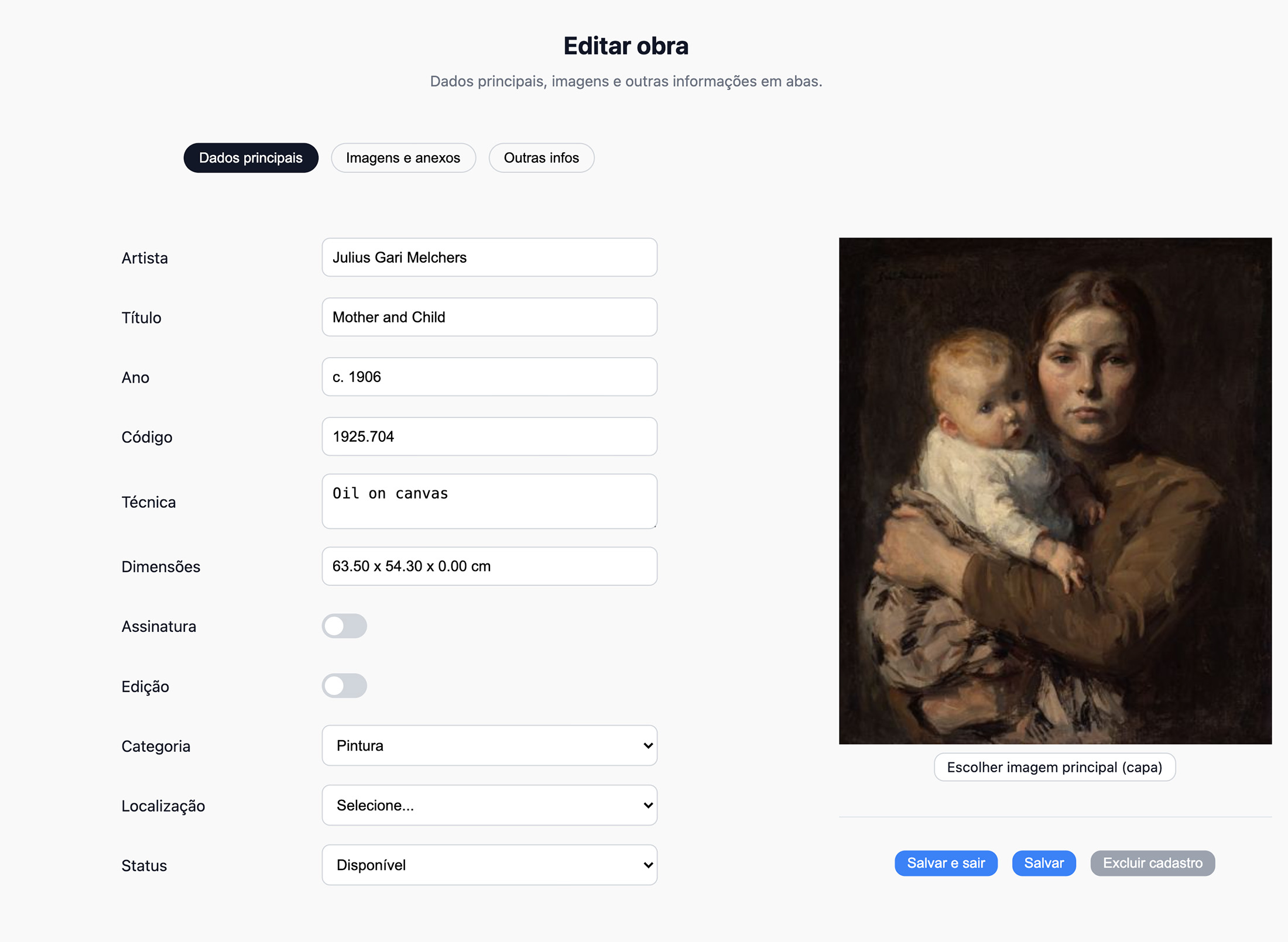 Imagem demonstrativa do ArtList 2